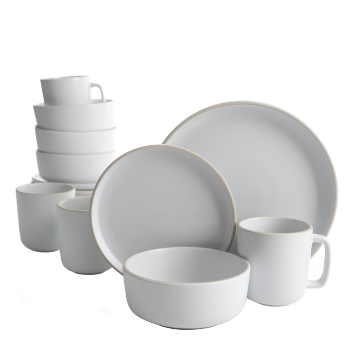 Gibson Elite Zuma Stoneware Dinnerware Set Service for 4 & Reviews